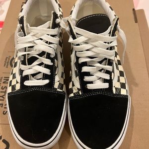 Checkered vans